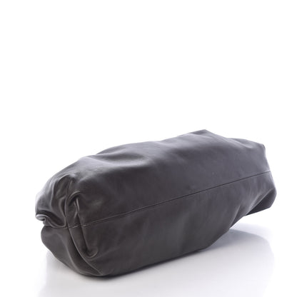 Bottega Veneta Smooth Butter Calf The Pouch Oversized Clutch Fondente 4 of 8