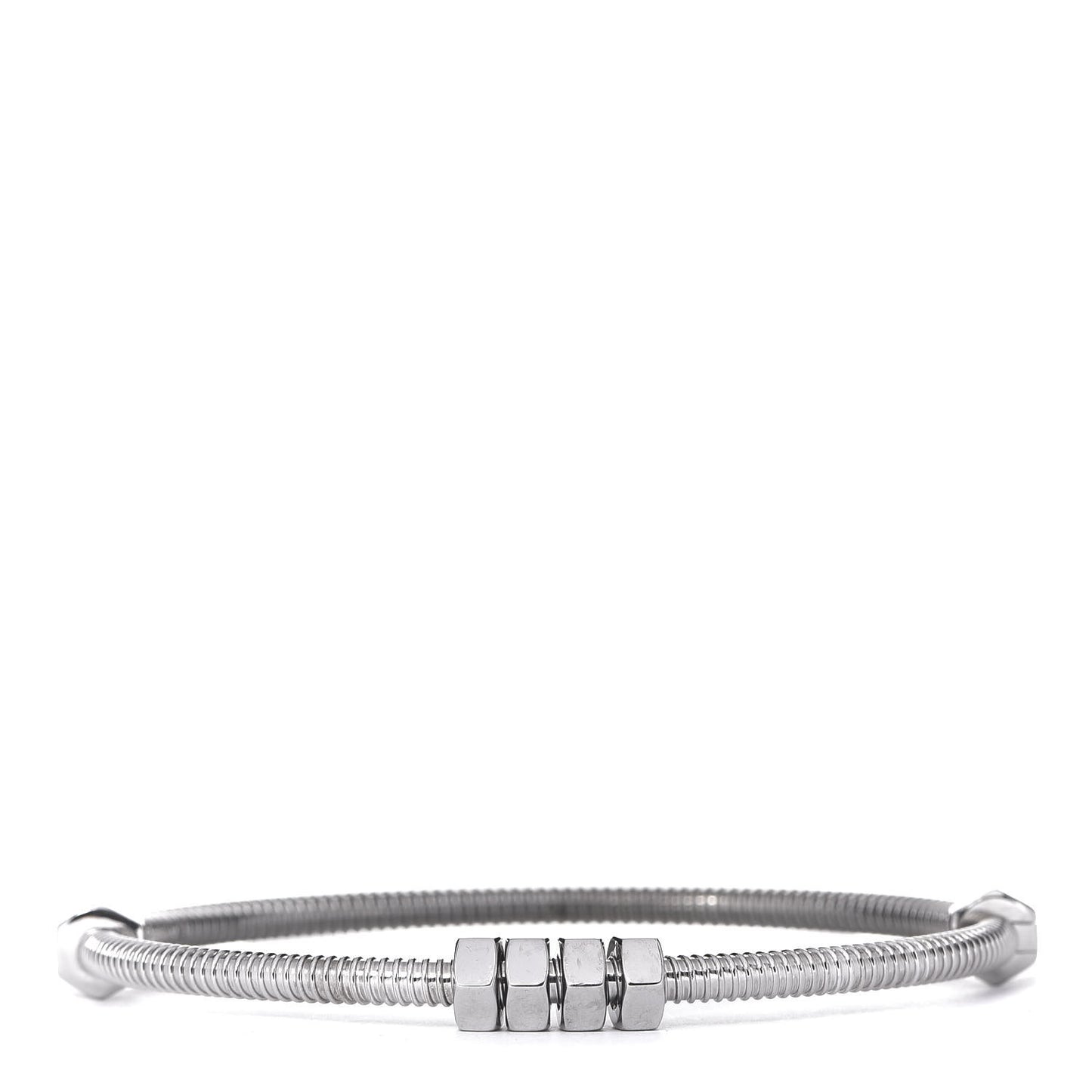 18K White Gold Ecrou de Cartier Bracelet 18