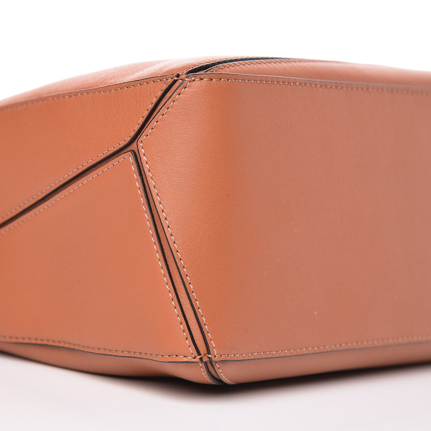 Calfskin Small Puzzle Bag Tan