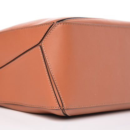Loewe Calfskin Small Puzzle Bag Tan 8 of 9