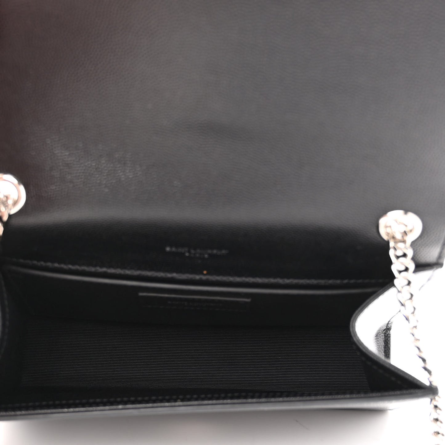 Grain De Poudre Small Monogram Kate Satchel Black