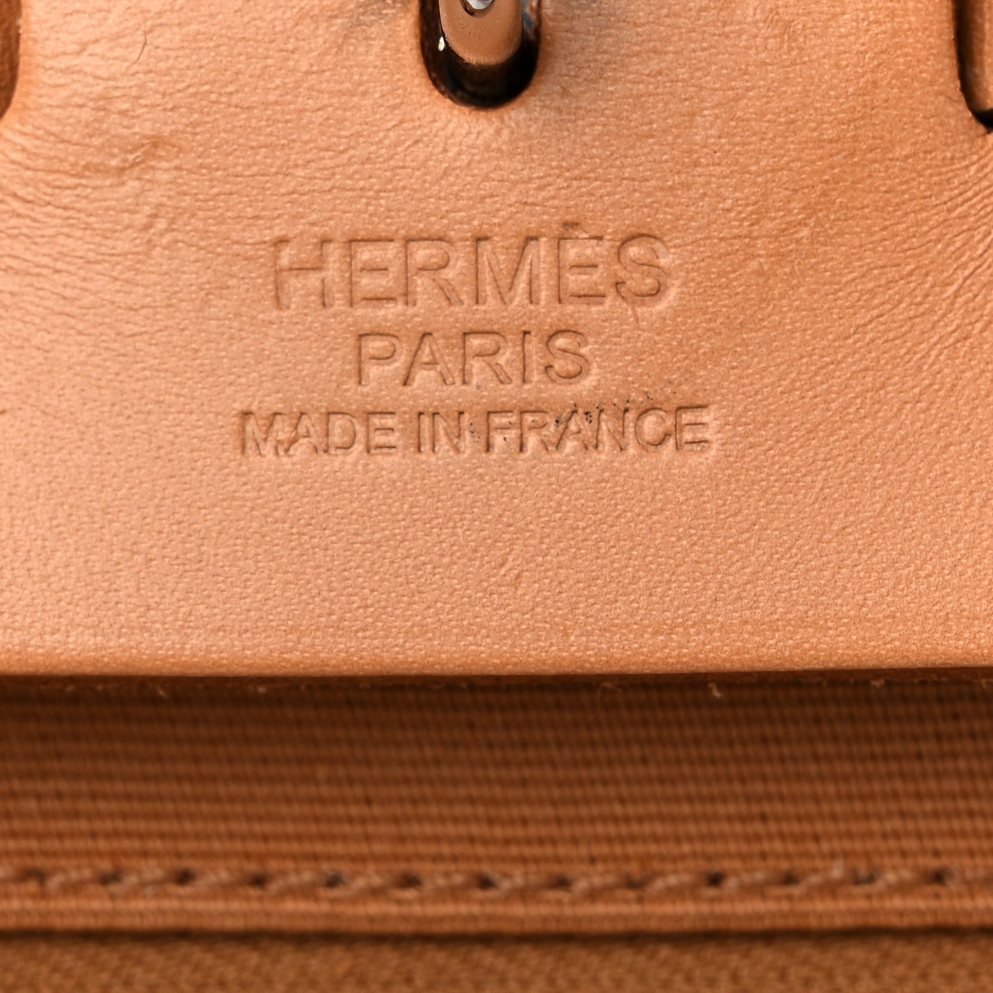 Toile Vache Hunter Herbag Zip 31 PM Natural Orange