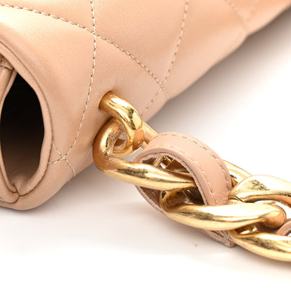 Chanel Lambskin Quilted Large CC Funky Town Flap Beige 12 of 12