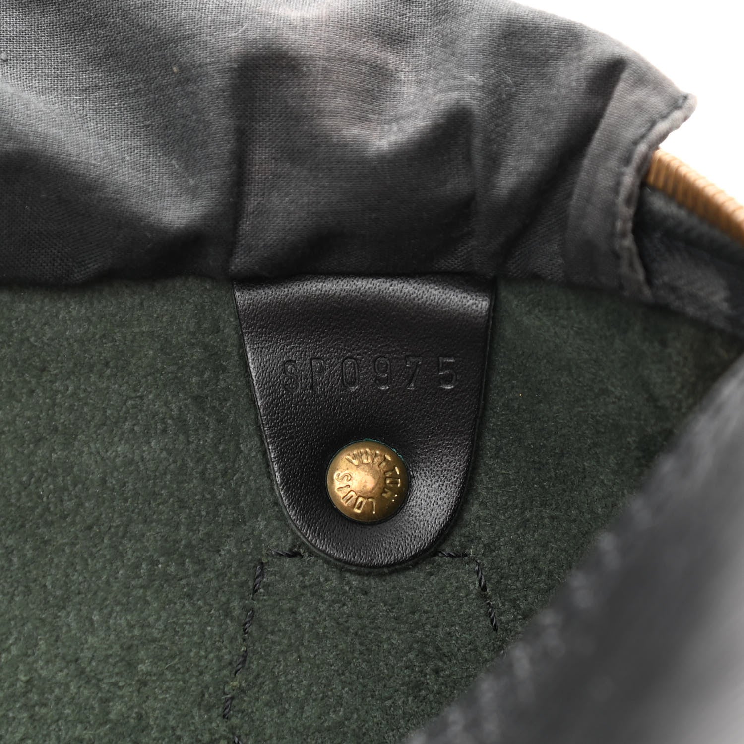Louis Vuitton Epi Speedy 25 Black 7 of 22