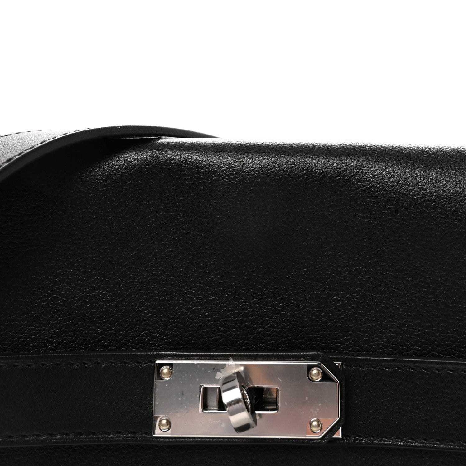 Hermes Evercolor Kelly Messenger PM Black 1829269 – FASHIONPHILE