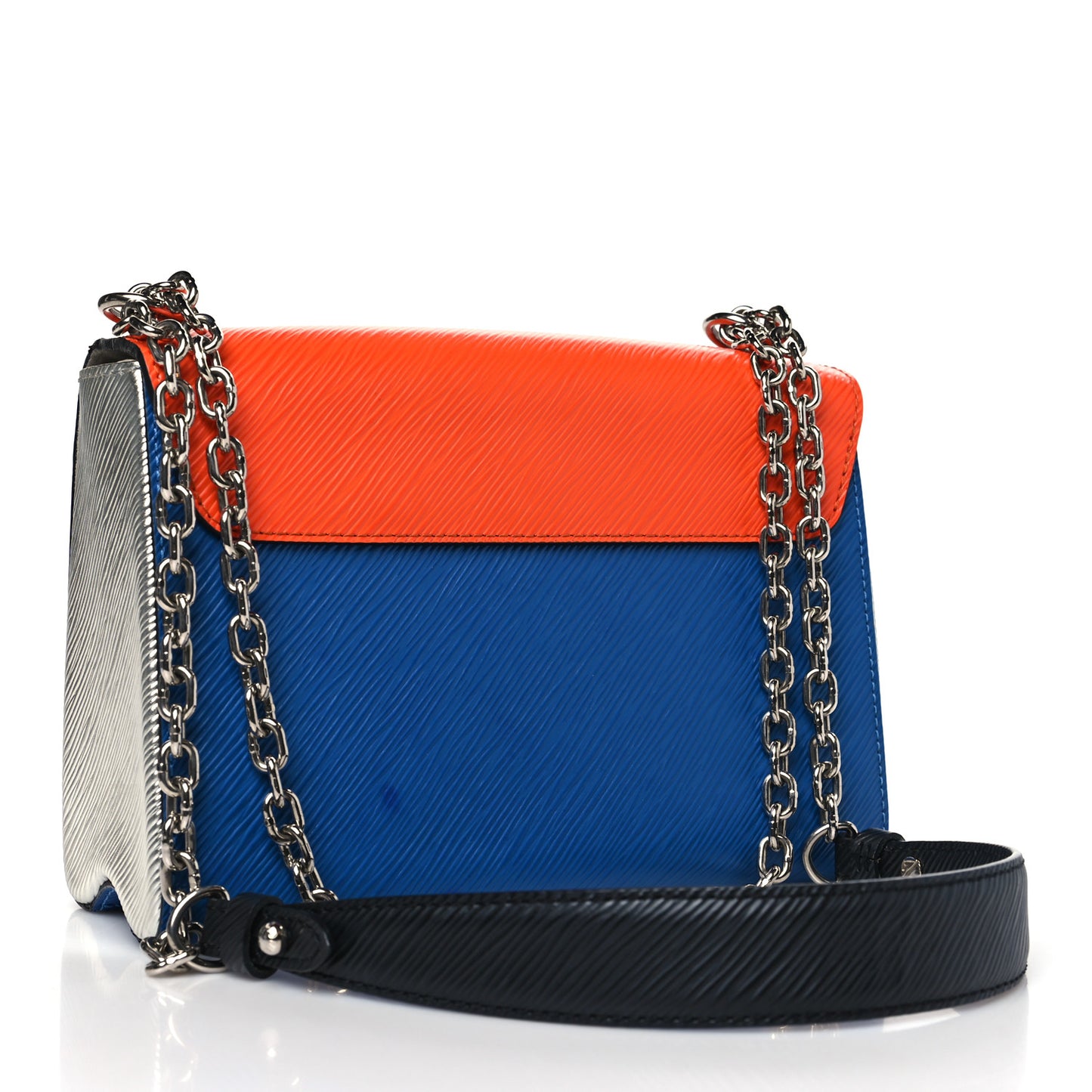 Epi Twist Shoulder Bag MM Marine Orange