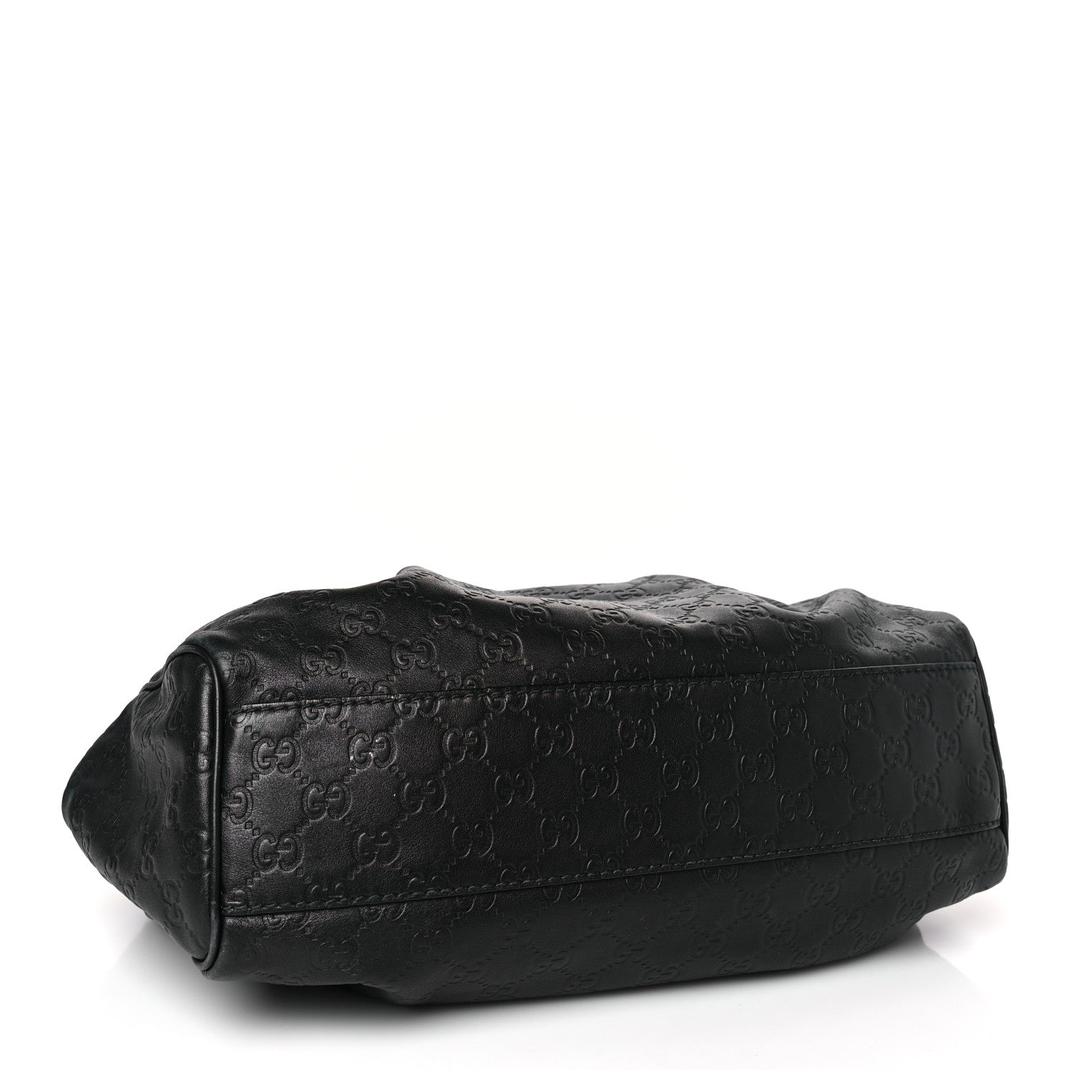 Gucci Guccissima Medium Sukey Tote Black 4 of 9