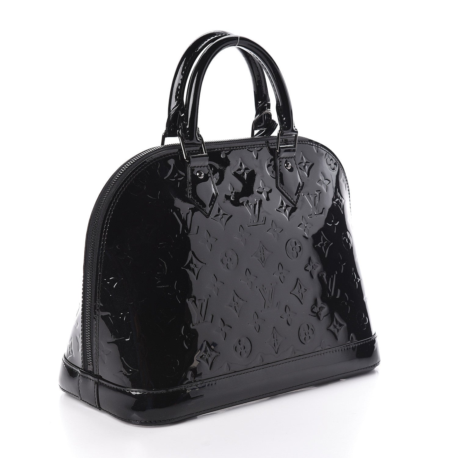Louis Vuitton Vernis Alma PM Noir Magnetique 3 of 8