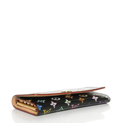 Louis Vuitton Monogram Multicolor Multicles 4 Key Holder Black 4 of 7