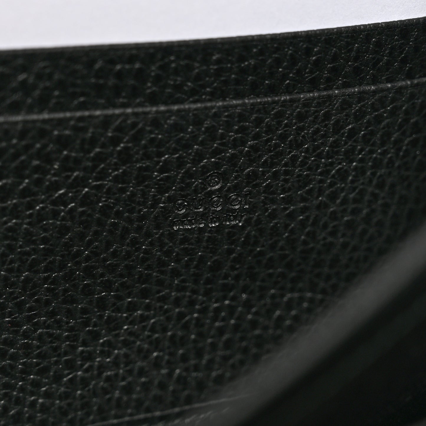 Calfskin Mini Dionysus Chain Wallet Black