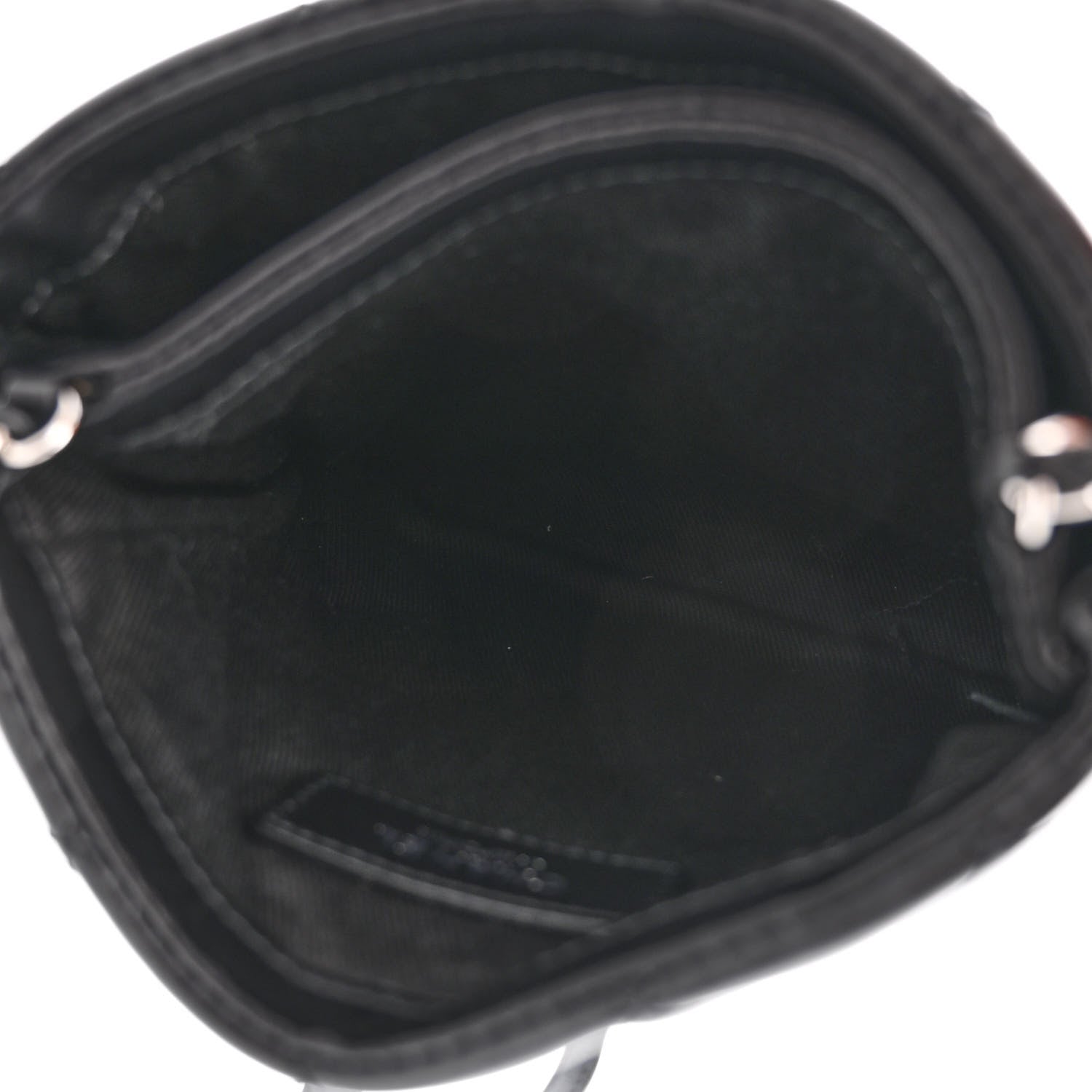 Chanel Lambskin Quilted Crossbody Bag Black 5 of 10