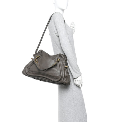 Chloe Calfskin Large Paraty Chocolate 2 of 10