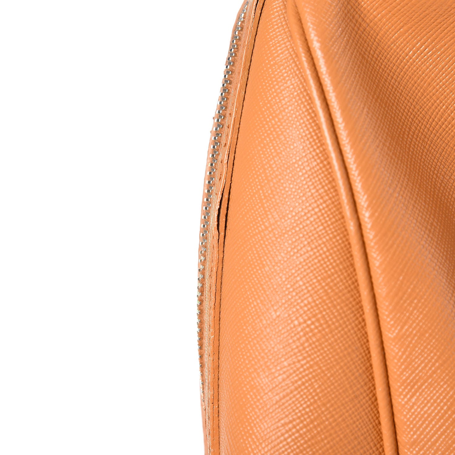 Prada Saffiano Lux Bowler Ocra 11 of 24