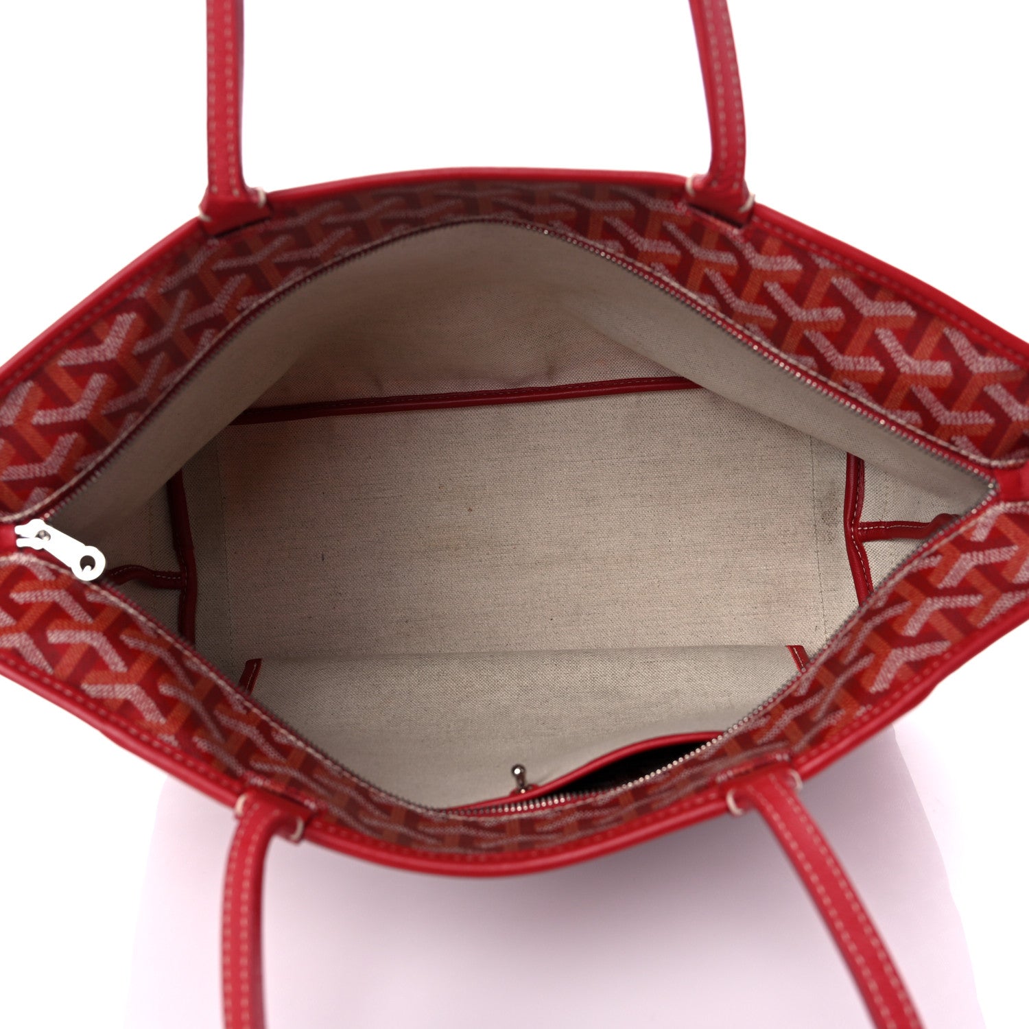 Goyard Goyardine Artois PM Red 5 of 23