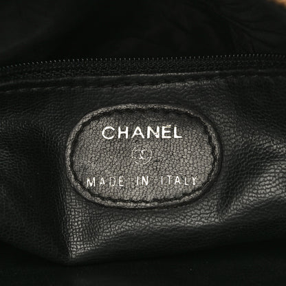 Chanel Caviar Timeless CC Cosmetic Pouch Black 6 of 20
