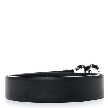 Chanel Calfskin CC Chain Belt 85 34 Black 2 of 9