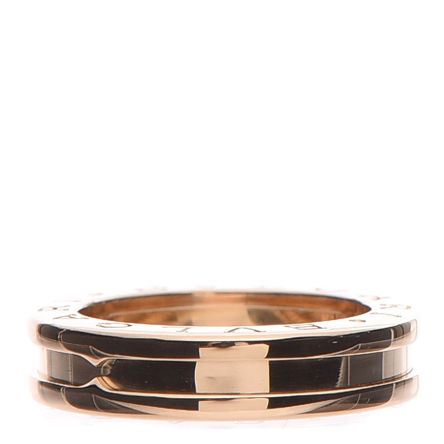 Bulgari 18K Yellow Gold B.Zero1 One-Band Ring 48 4.5 4 of 8