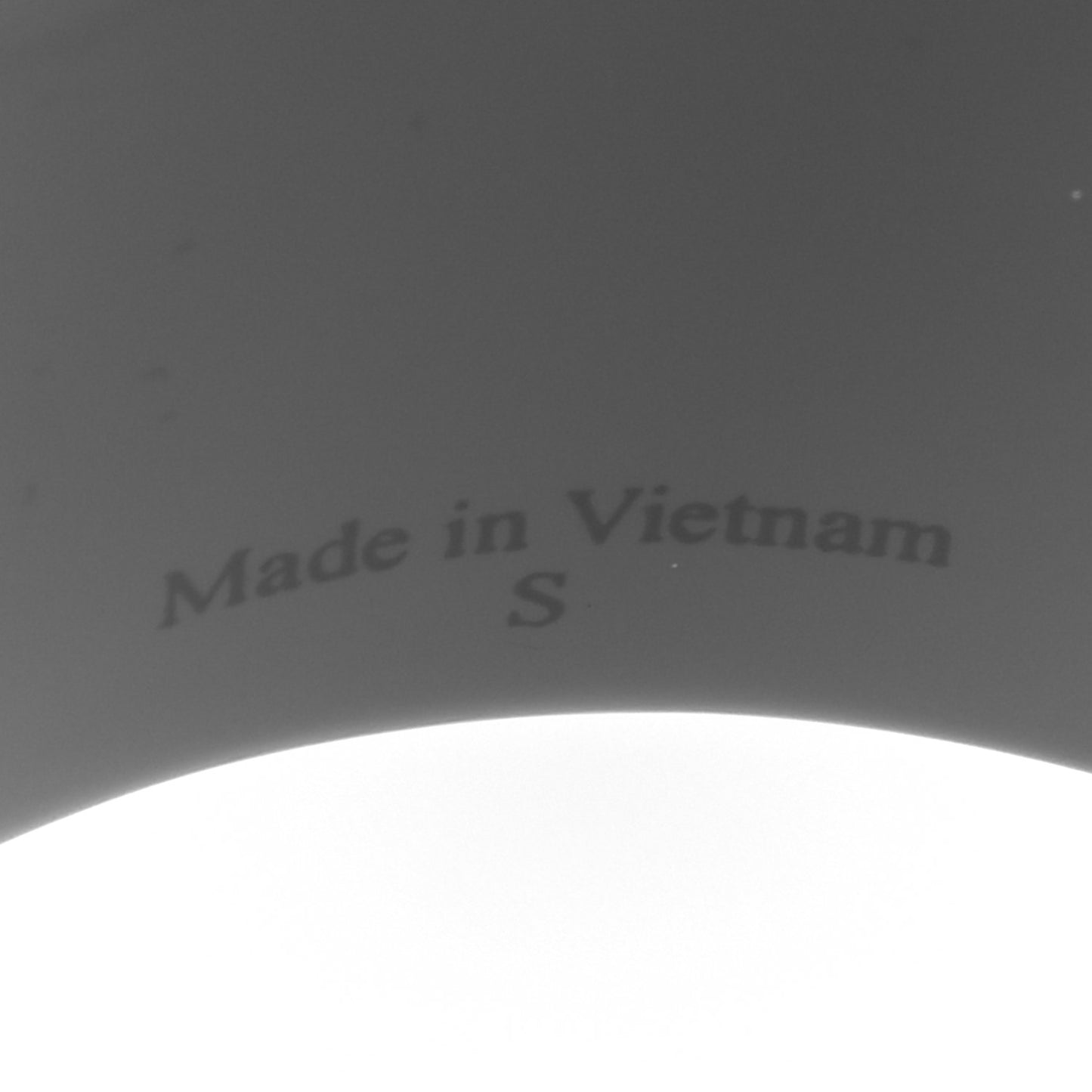 Enamel Lacquered Cuff Bracelet S White