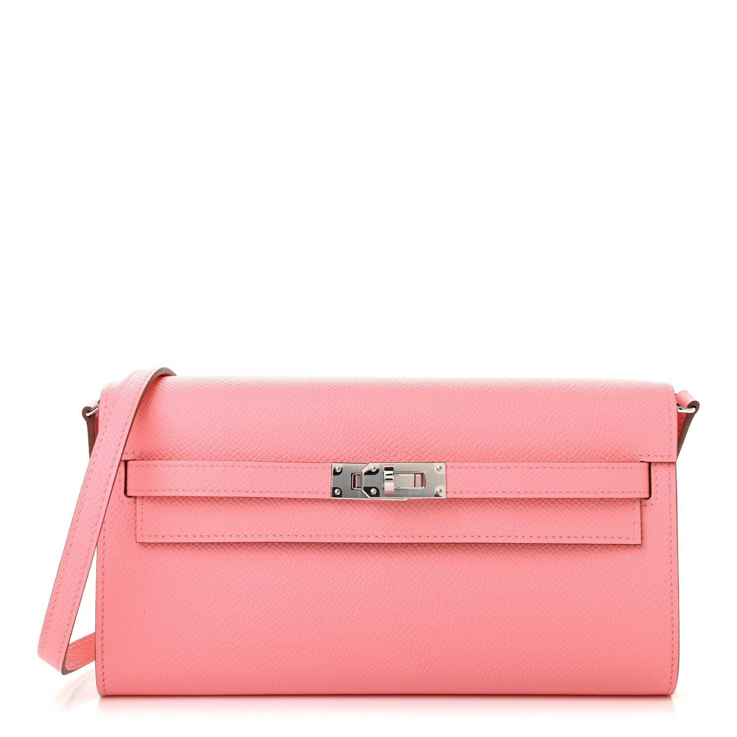 Hermes Epsom Kelly Wallet To Go Rose Confetti 1 of 8