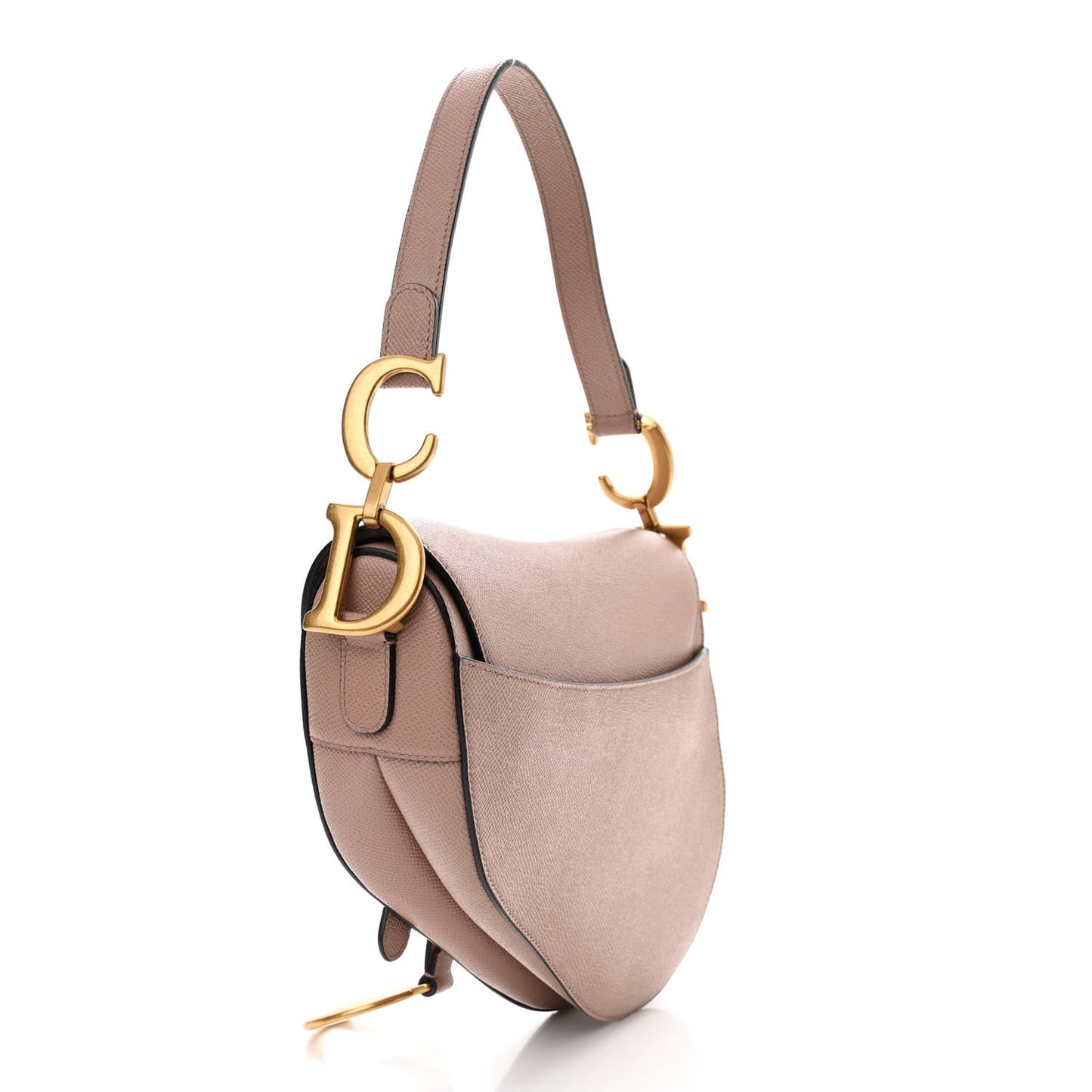 Grained Calfskin Saddle Bag Fard