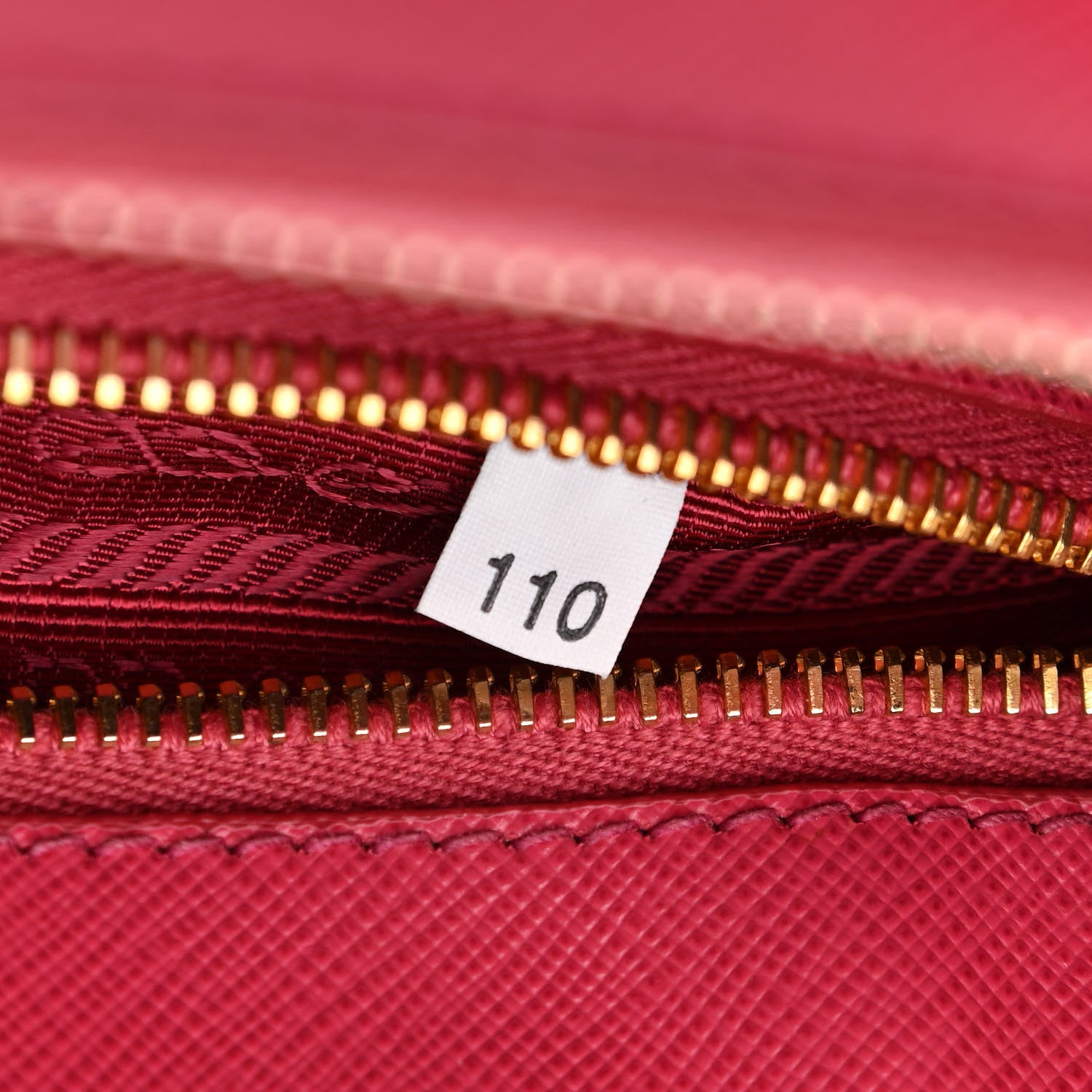 Prada Saffiano Small Galleria Double Zip Tote Peonia 9 of 13