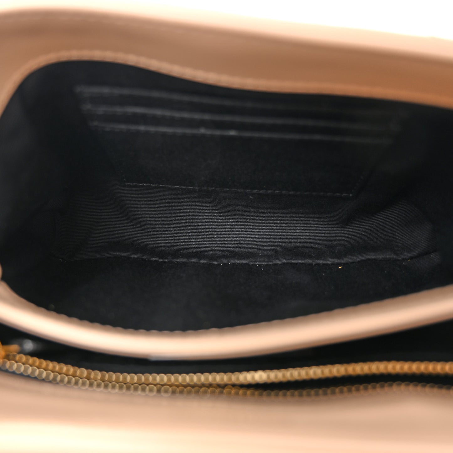 Calfskin Y Quilted Monogram Toy Loulou Crossbody Bag Dark Beige