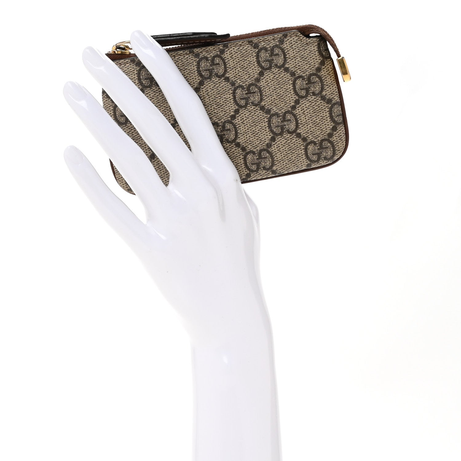 Gucci GG Supreme Monogram Key Case Brown 2 of 11