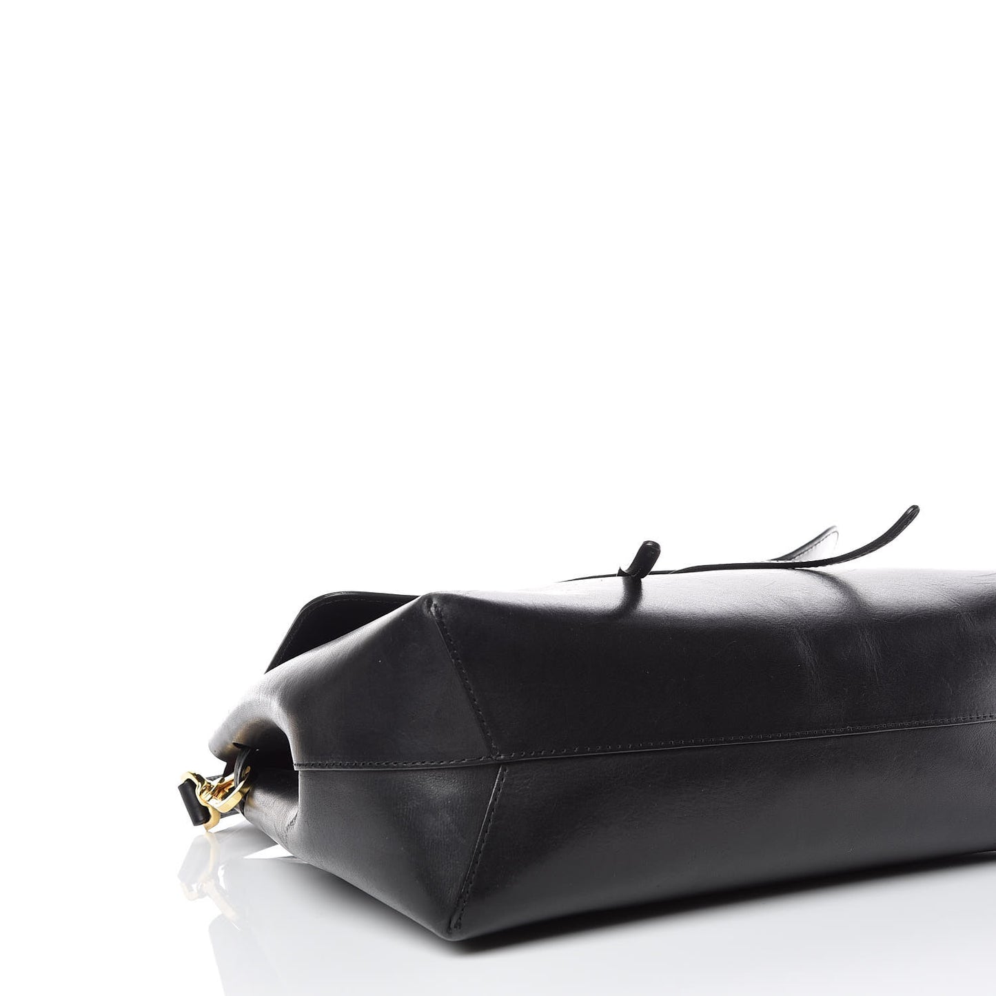 Calfskin Lady Bag Black Flamma