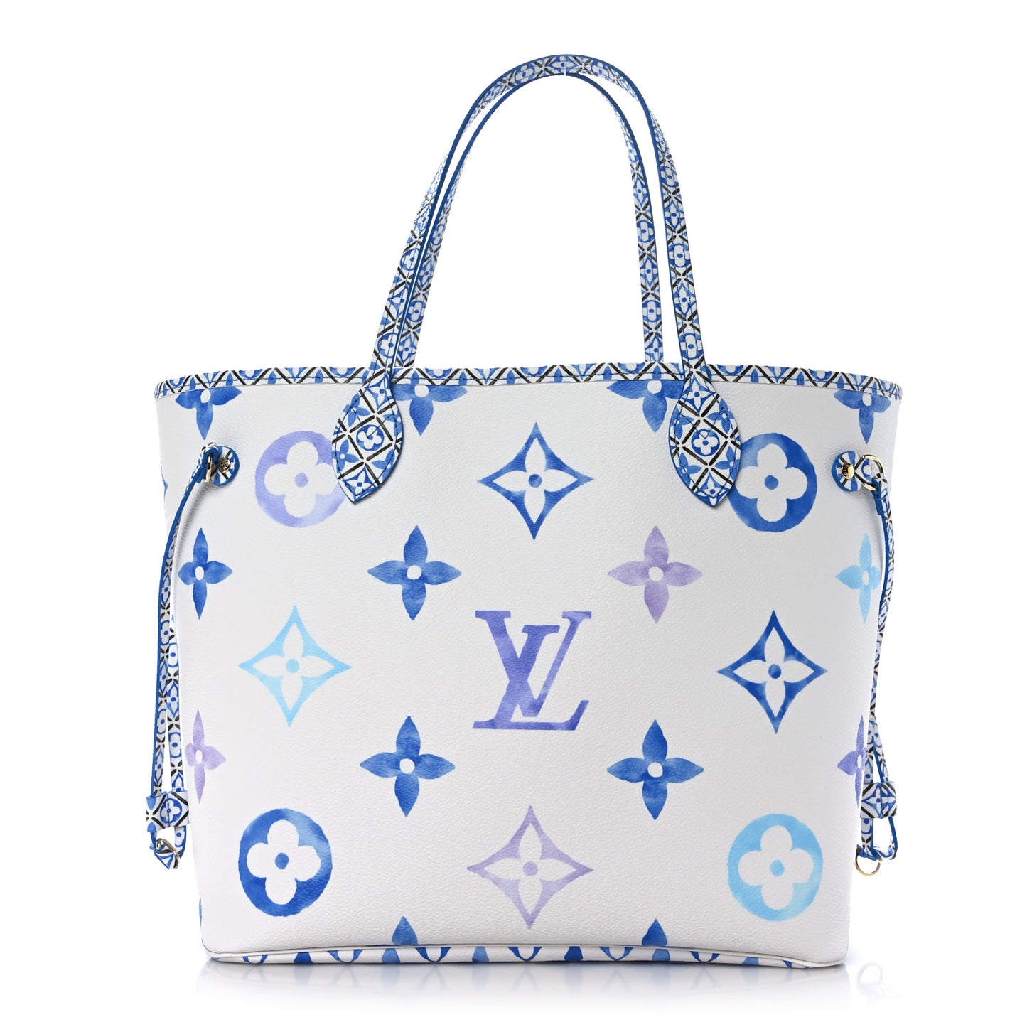 Monogram Giant By The Pool 2.0 Neverfull MM Blue