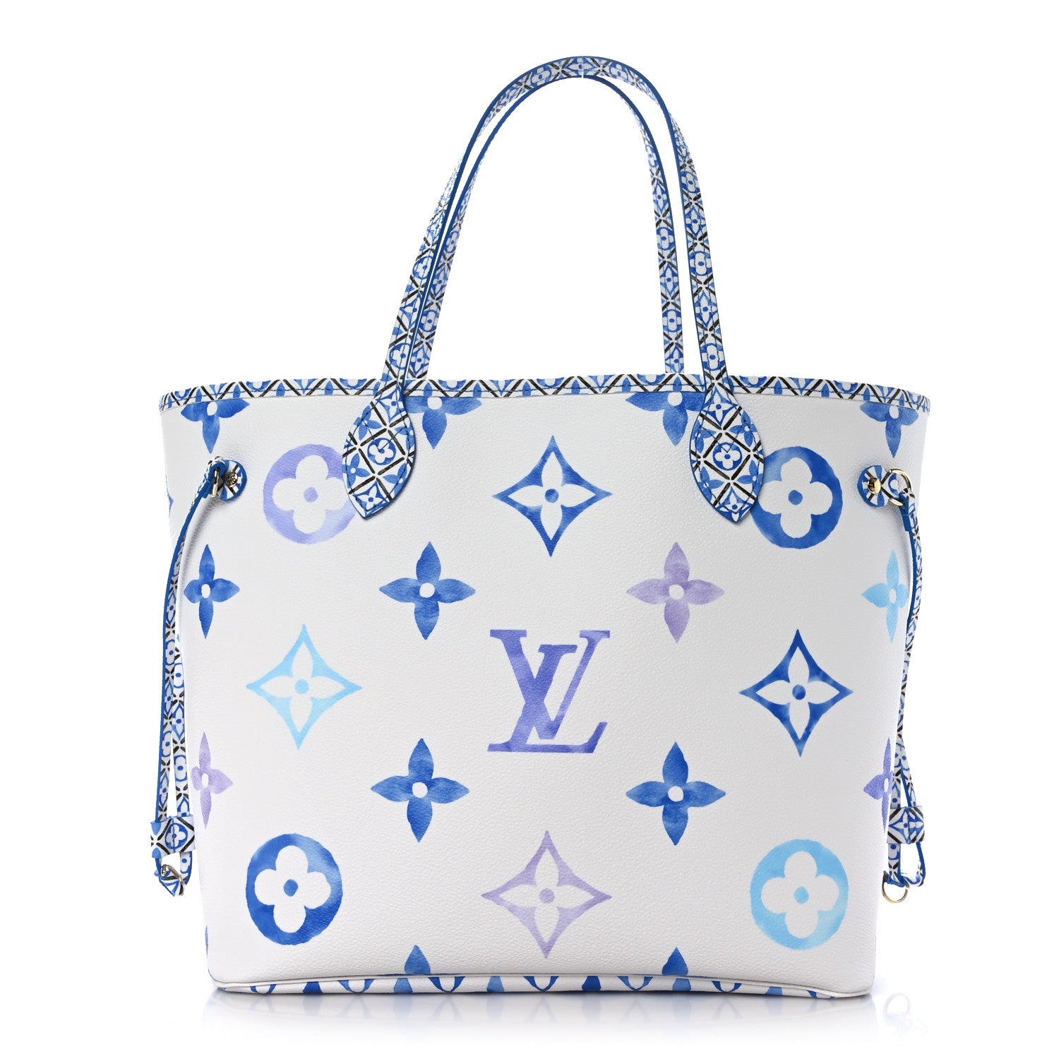 Louis Vuitton Monogram Giant By The Pool 2.0 Neverfull MM Blue 1 of 9