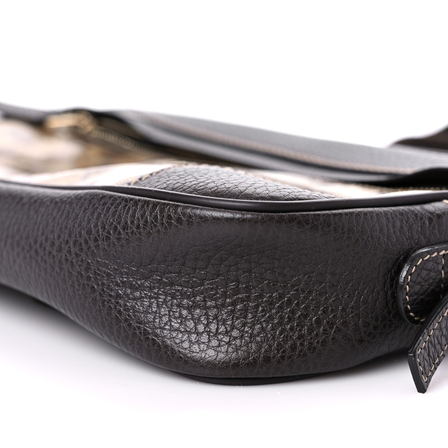 Crystal Monogram Belt Bag Brown
