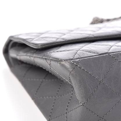 Chanel Aged Calfskin Quilted 2.55 Reissue 226 Flap Grey 10 of 20