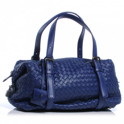 Bottega Veneta Nappa Intrecciato Montaigne Bag Sapphire 3 of 9