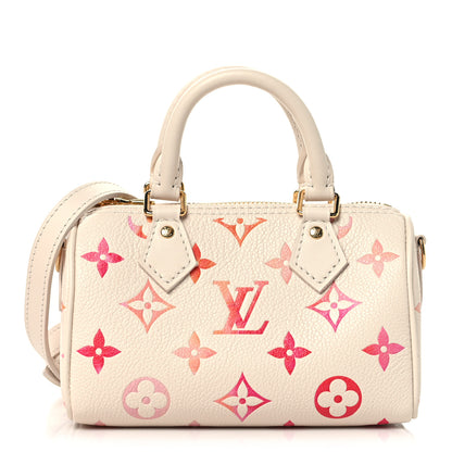Louis Vuitton Empreinte Monogram Nano Speedy Sunrise Aquarelle 1 of 10