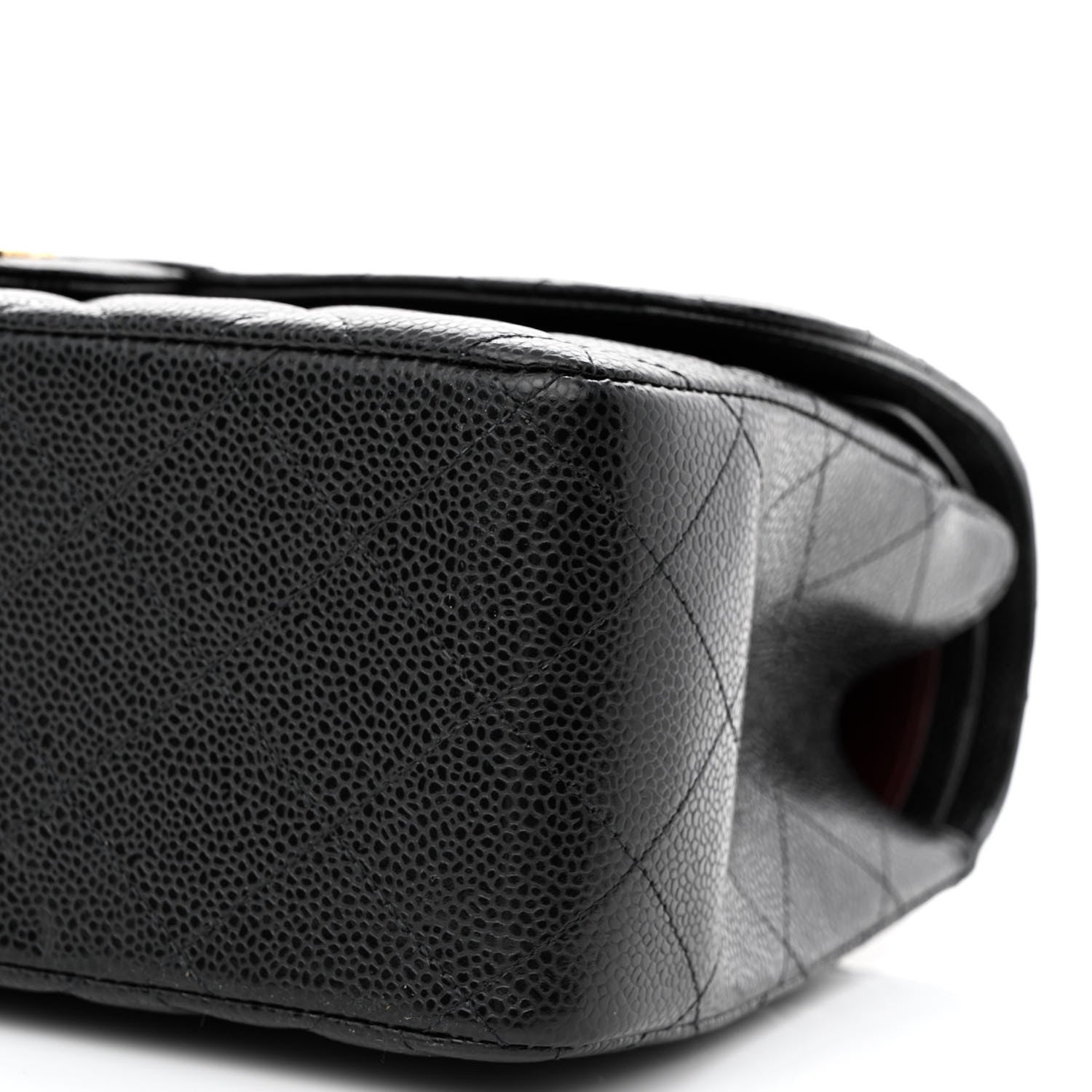 Chanel Caviar Quilted Jumbo Double Flap Black 10 of 10