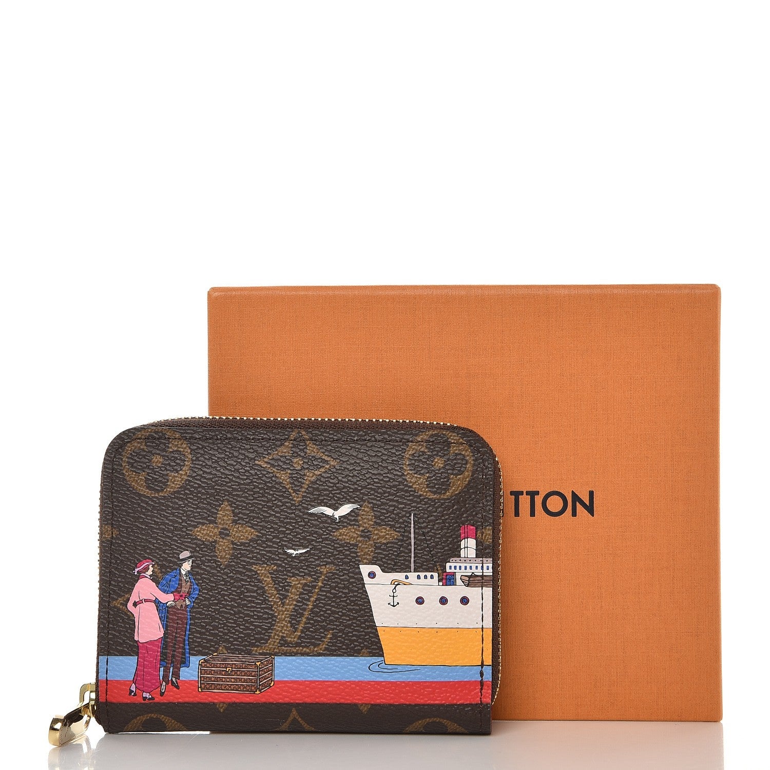 Louis Vuitton Monogram 2016 Christmas Animation Zippy Coin Purse 7 of 7