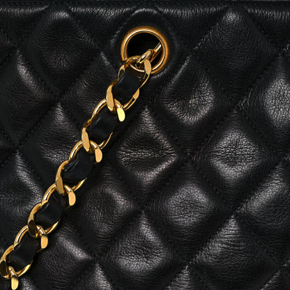 Chanel Lambskin Quilted Tote Black 14 of 14