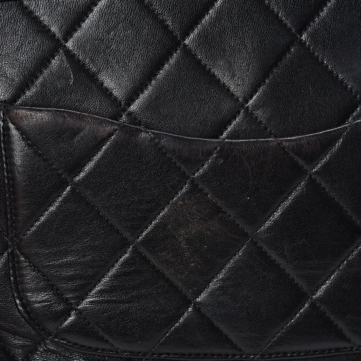 Chanel Lambskin Quilted Camera Case Black 11 of 15