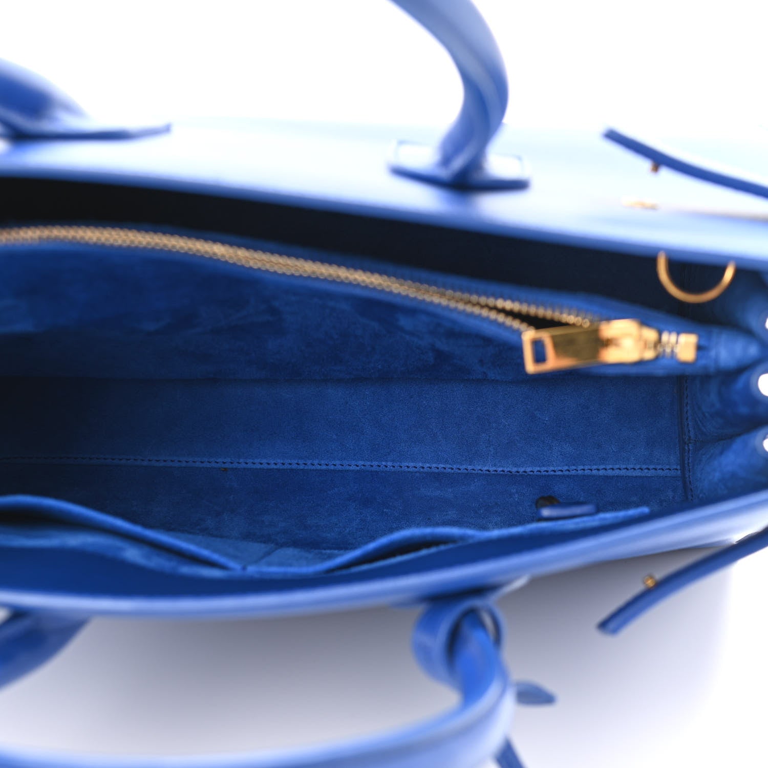 Saint Laurent Calfskin Small Sac De Jour Outremer 6 of 12