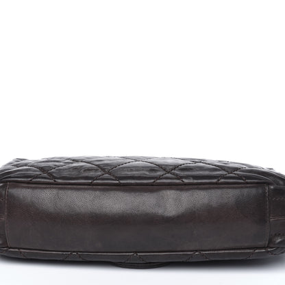 Chanel Calfskin Quilted Modern Chain Flap Brown 15 of 23