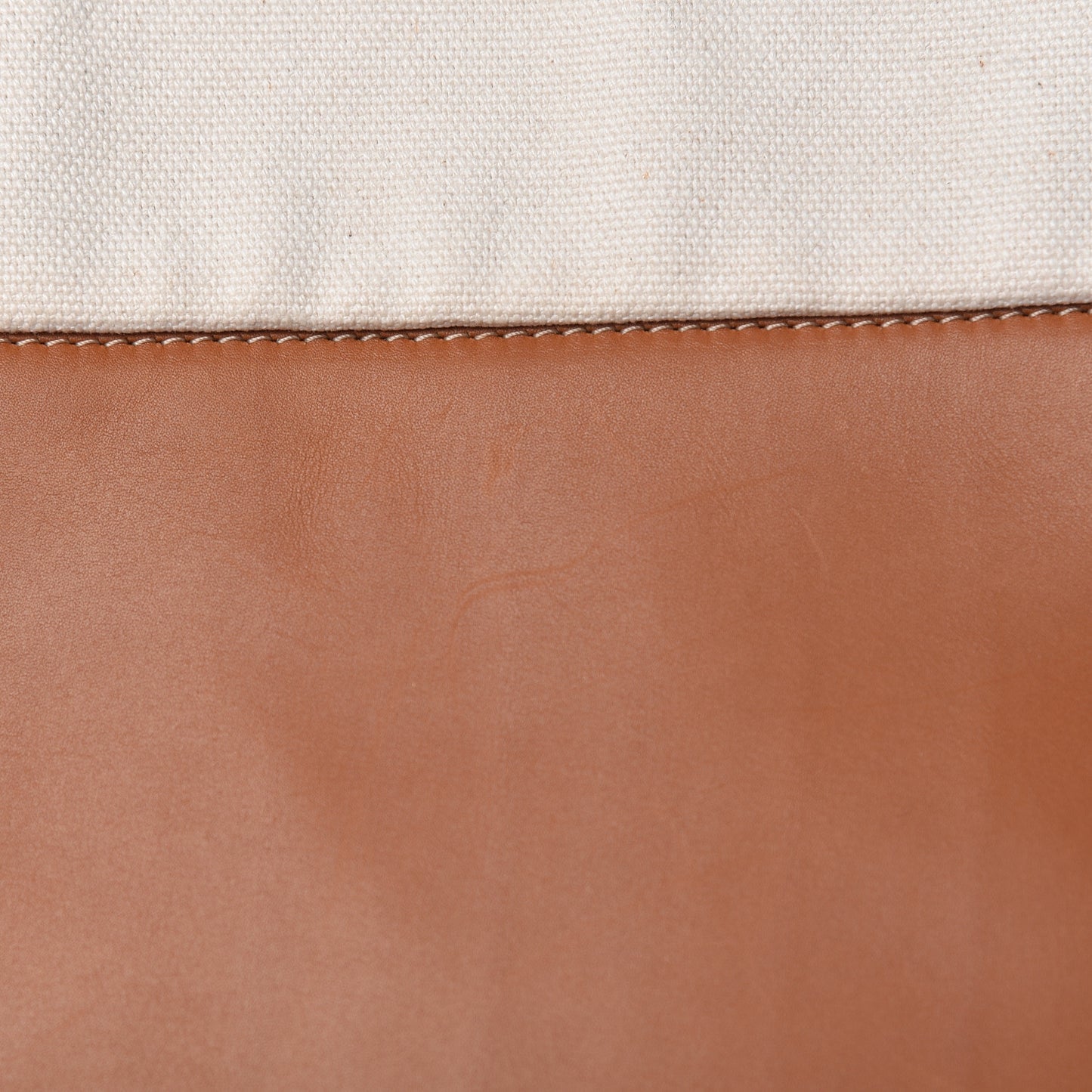 Lambskin Calfskin Band Twisted Cabas Tan
