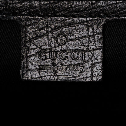 Gucci Monogram Bamboo Bullet Bag Black 6 of 16