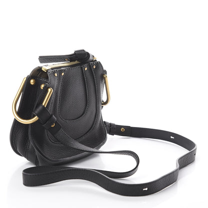 Chloe Grained Calfskin Nano Hayley Hobo Black 2 of 7
