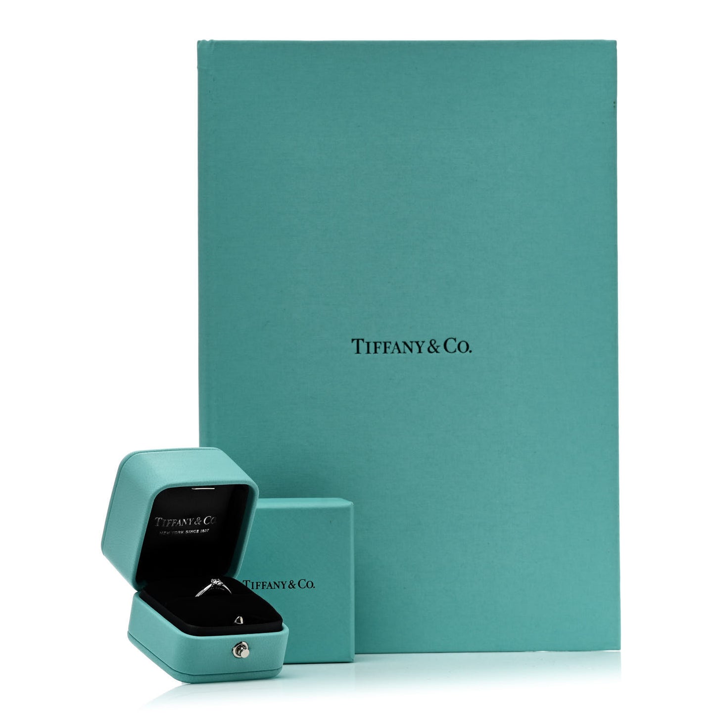 Platinum Diamond .23ct Harmony Solitaire Engagement Ring 48 4.5