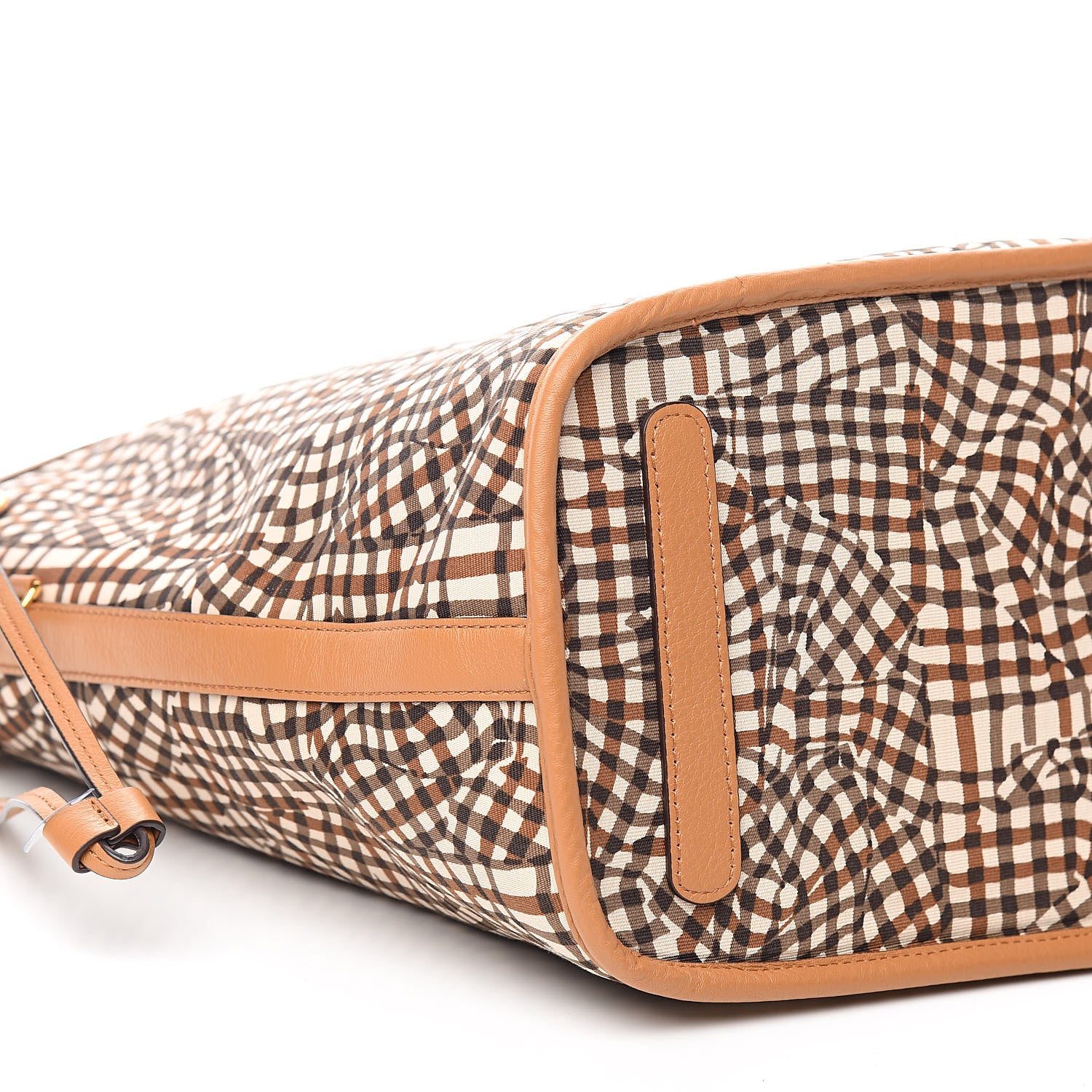 MCM Visetos Medium Liz Reversible Shopper Tote Cognac 17 of 18