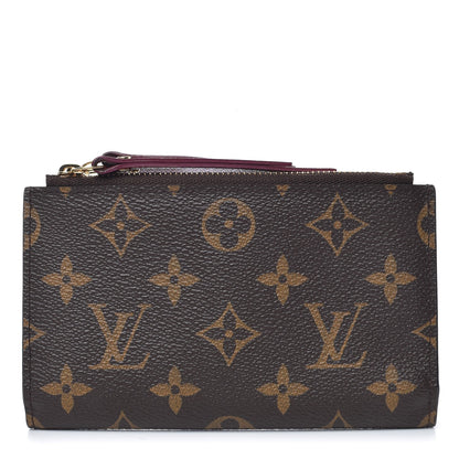 Louis Vuitton Monogram Adele Compact Wallet Fuchsia 1 of 8
