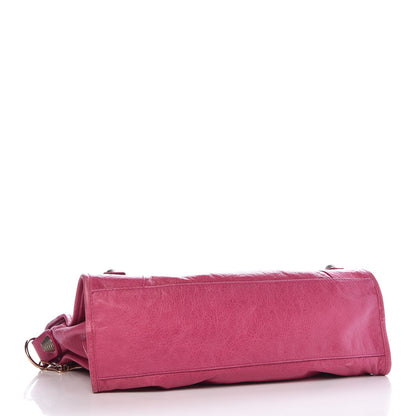 Balenciaga Agneau Giant 21 Rose Gold Hardware City Cyclamen Fucsia 5 of 12
