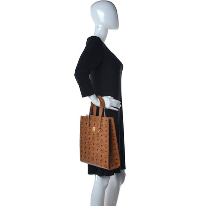 MCM Visetos Klassik Tote Cognac 2 of 8