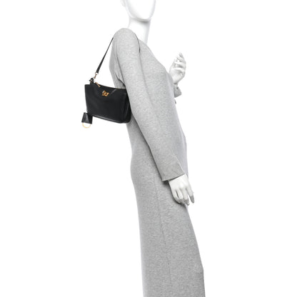Balenciaga Natural Smooth Calfskin Rodeo Sling Pochette Black 2 of 12