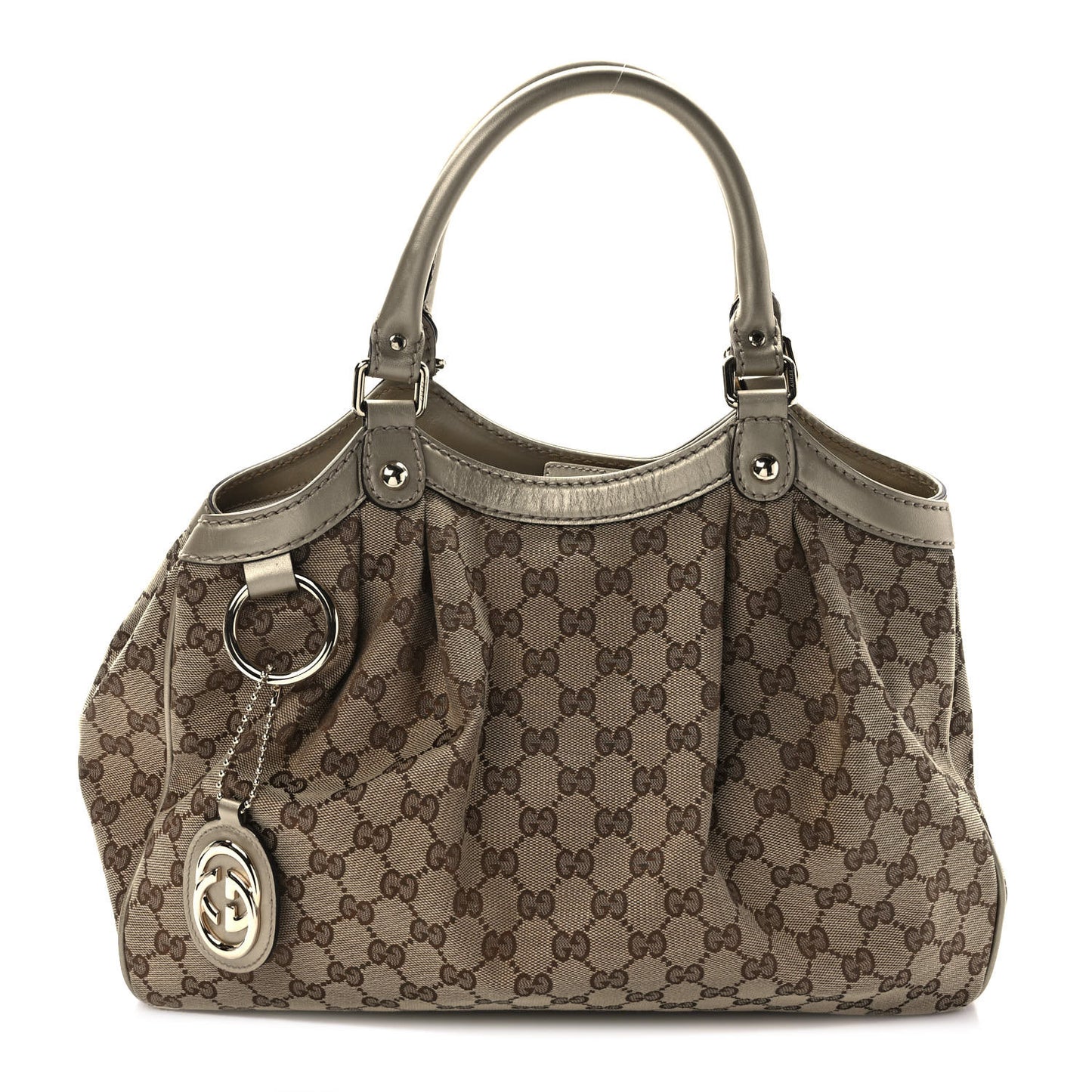 Monogram Medium Sukey Tote Champagne